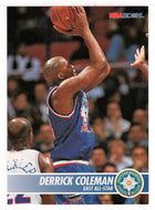 Derrick Coleman - New Jersey Nets - 1994 All-Star Game (NBA Basketball Card) 1994-95 Hoops # 227 Mint