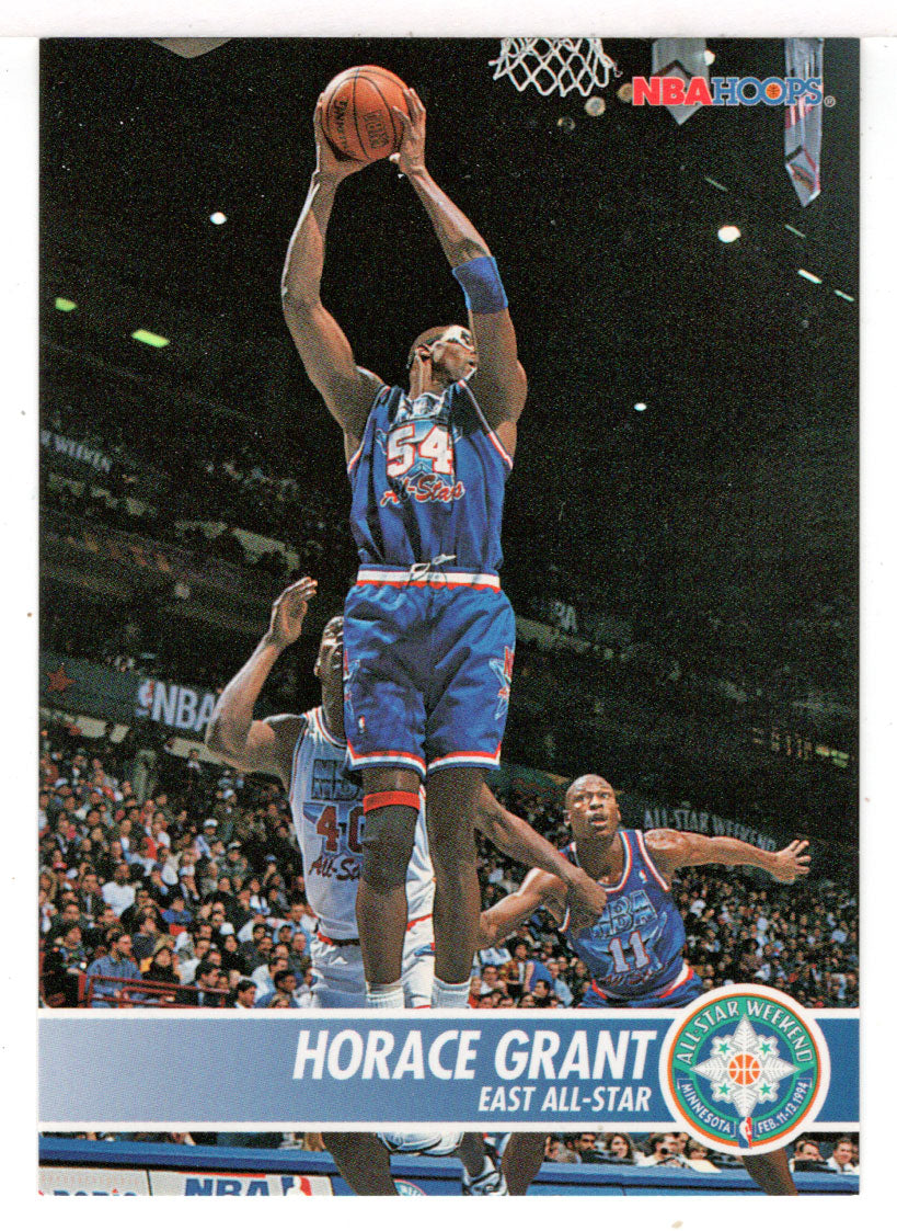 Horace Grant - Chicago Bulls - 1994 All-Star Game (NBA Basketball Card) 1994-95 Hoops # 229 Mint