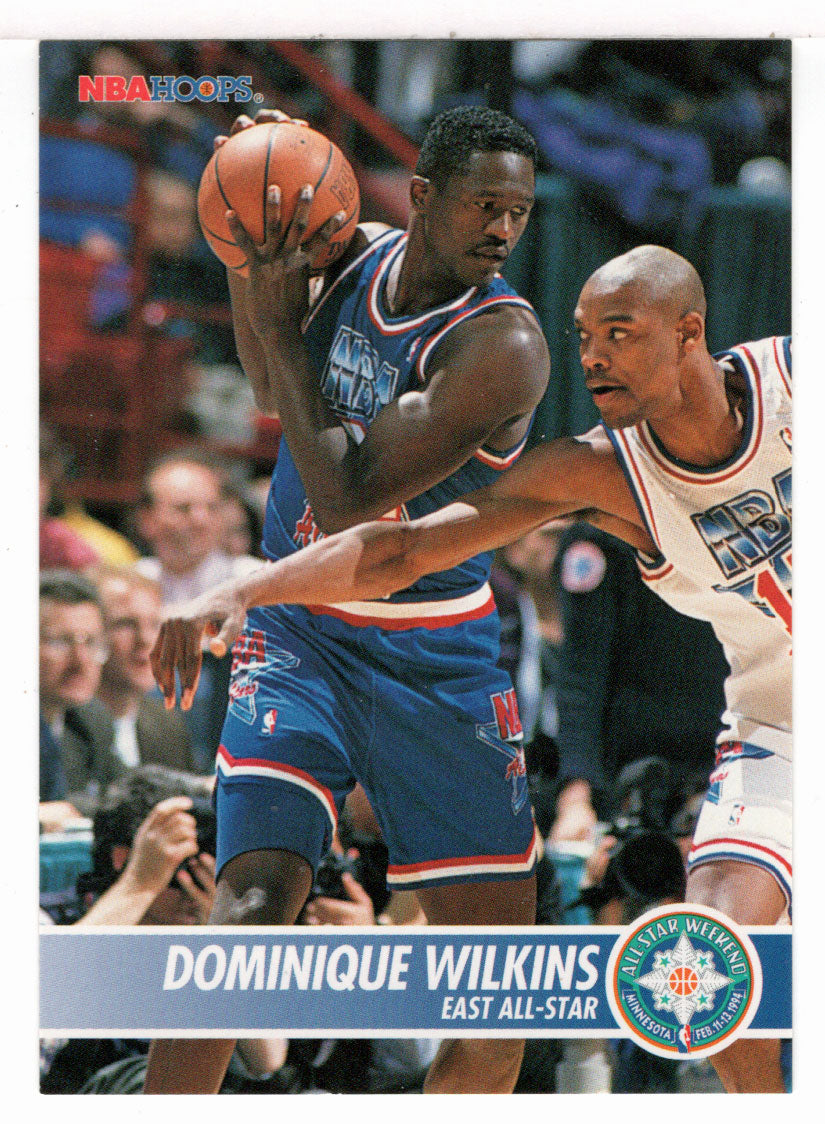 Dominique Wilkins - Atlanta Hawks - 1994 All-Star Game (NBA Basketball Card) 1994-95 Hoops # 236 Mint