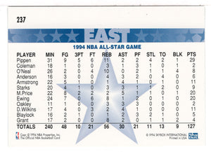 East All-Stars - 1994 All-Star Game (NBA Basketball Card) 1994-95 Hoops # 237 Mint