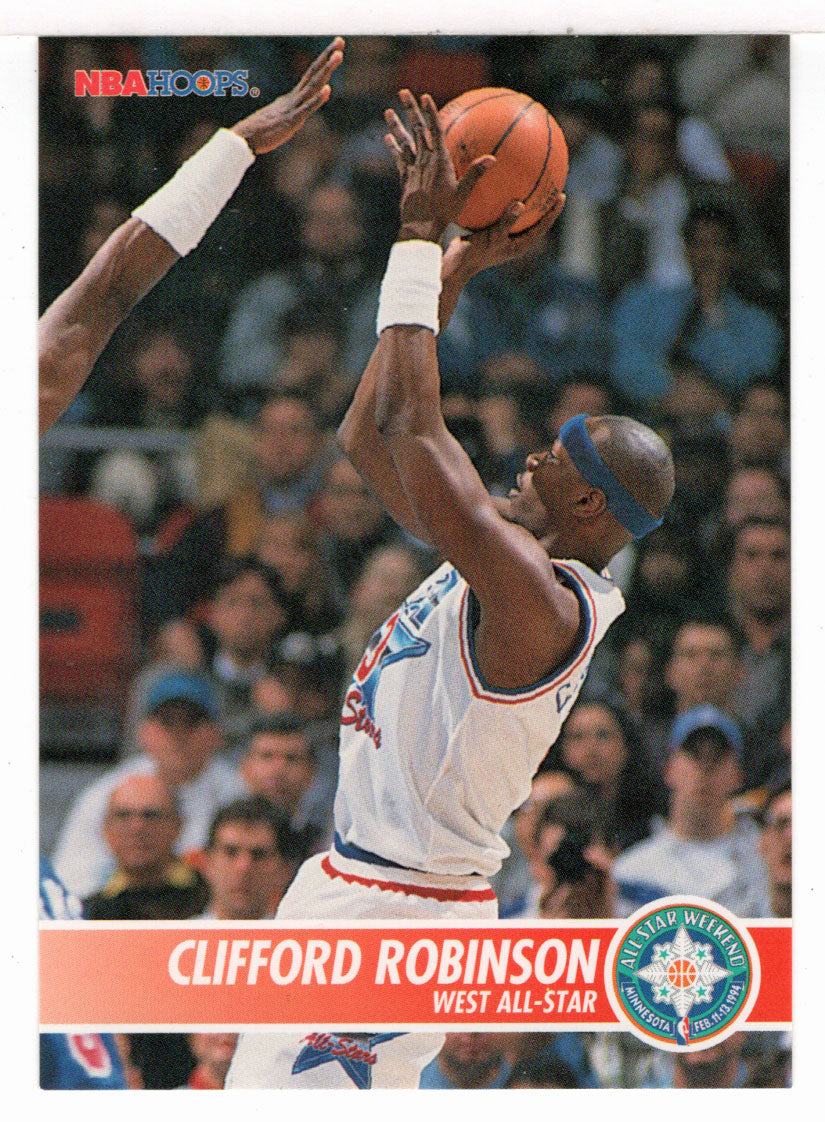 Clifford Robinson - Portland Trail Blazers - 1994 All-Star Game (NBA Basketball Card) 1994-95 Hoops # 247 Mint