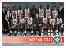 Load image into Gallery viewer, West All-Stars - 1994 All-Star Game (NBA Basketball Card) 1994-95 Hoops # 251 Mint

