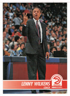 Lenny Wilkens - Atlanta Hawks - NBA Coach (NBA Basketball Card) 1994-95 Hoops # 274 Mint
