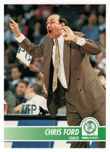 Chris Ford - Boston Celtics - NBA Coach (NBA Basketball Card) 1994-95 Hoops # 275 Mint