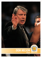 Don Nelson - Golden State Warriors - NBA Coach (NBA Basketball Card) 1994-95 Hoops # 282 Mint
