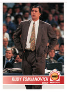 Rudy Tomjanovich - Houston Rockets - NBA Coach (NBA Basketball Card) 1994-95 Hoops # 283 Mint