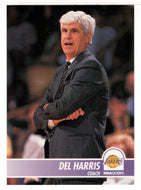 Del Harris - Los Angeles Lakers - NBA Coach (NBA Basketball Card) 1994-95 Hoops # 285 Mint