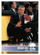 Brian Hill - Orlando Magic - NBA Coach (NBA Basketball Card) 1994-95 Hoops # 290 Mint