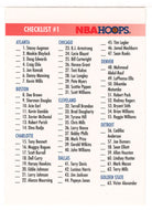 Checklist # 1 (NBA Basketball Card) 1994-95 Hoops # 298 Mint