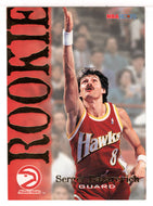 Sergei Bazarevich RC - Atlanta Hawks (NBA Basketball Card) 1994-95 Hoops # 301 Mint
