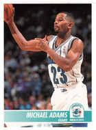 Michael Adams - Charlotte Hornets (NBA Basketball Card) 1994-95 Hoops # 310 Mint