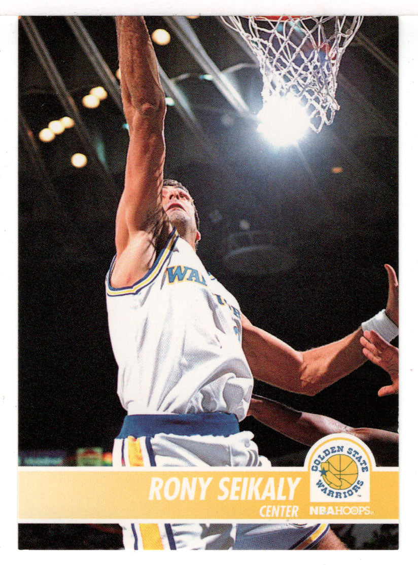 Rony Seikaly - Golden State Warriors (NBA Basketball Card) 1994-95 Hoops # 329 Mint
