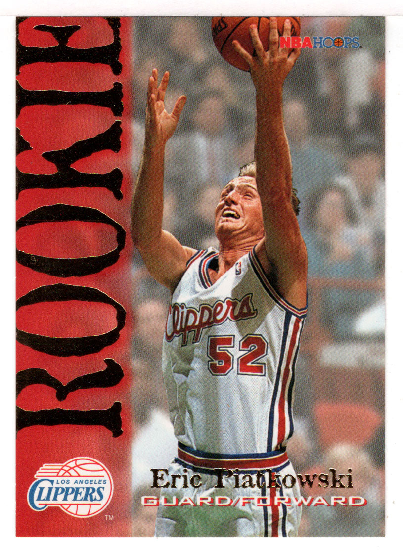 Eric Piatkowski RC - Los Angeles Clippers (NBA Basketball Card) 1994-95 Hoops # 335 Mint