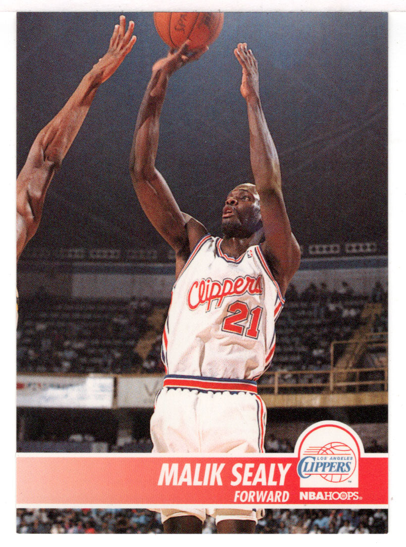 Malik Sealy - Los Angeles Clippers (NBA Basketball Card) 1994-95 Hoops # 337 Mint