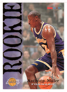 Anthony Miller RC - Los Angeles Lakers (NBA Basketball Card) 1994-95 Hoops # 340 Mint