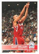 Scott Williams - Philadelphia 76ers (NBA Basketball Card) 1994-95 Hoops # 360 Mint