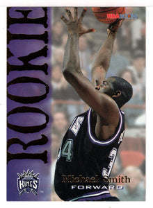 Michael Smith RC - Sacramento Kings (NBA Basketball Card) 1994-95 Hoops # 369 Mint