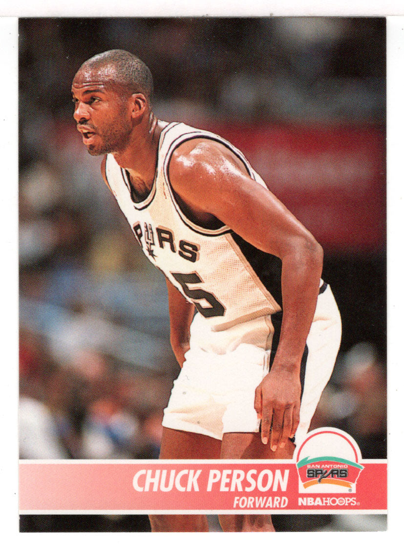 Chuck Person - San Antonio Spurs (NBA Basketball Card) 1994-95 Hoops # 372 Mint
