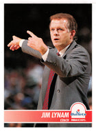Jim Lynam - Washington Bullets - NBA Coach (NBA Basketball Card) 1994-95 Hoops # 388 Mint