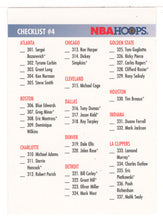 Load image into Gallery viewer, Checklist # 4 (NBA Basketball Card) 1994-95 Hoops # 389 Mint
