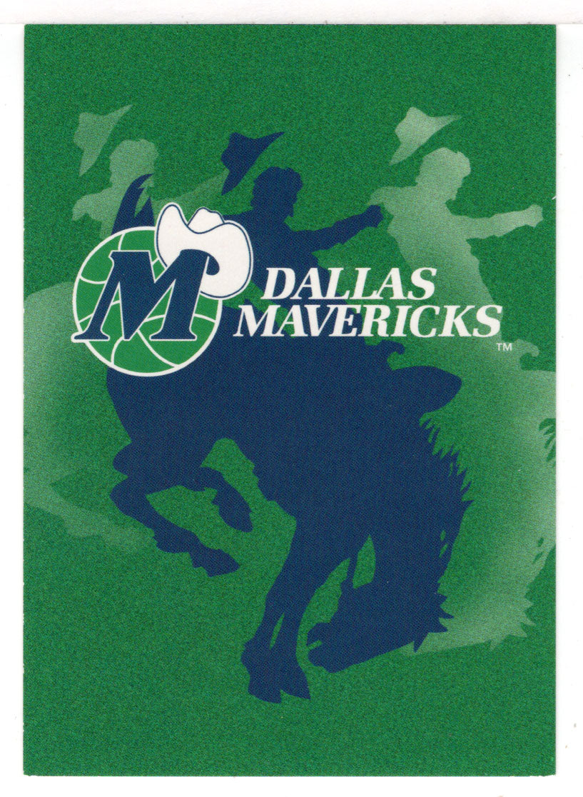 Dallas Mavericks - Team Logo (NBA Basketball Card) 1994-95 Hoops # 396 Mint