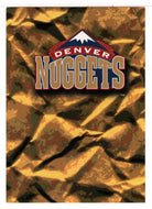 Denver Nuggets - Team Logo (NBA Basketball Card) 1994-95 Hoops # 397 Mint