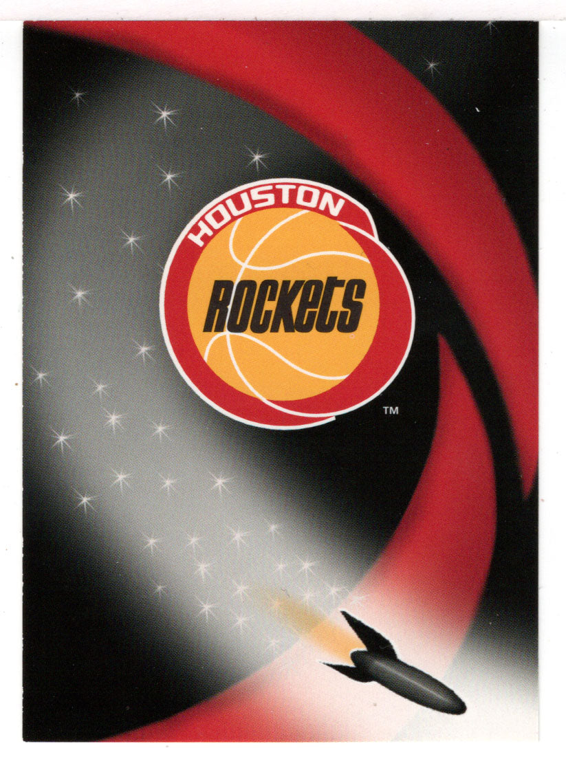 Houston Rockets - Team Logo (NBA Basketball Card) 1994-95 Hoops # 400 Mint