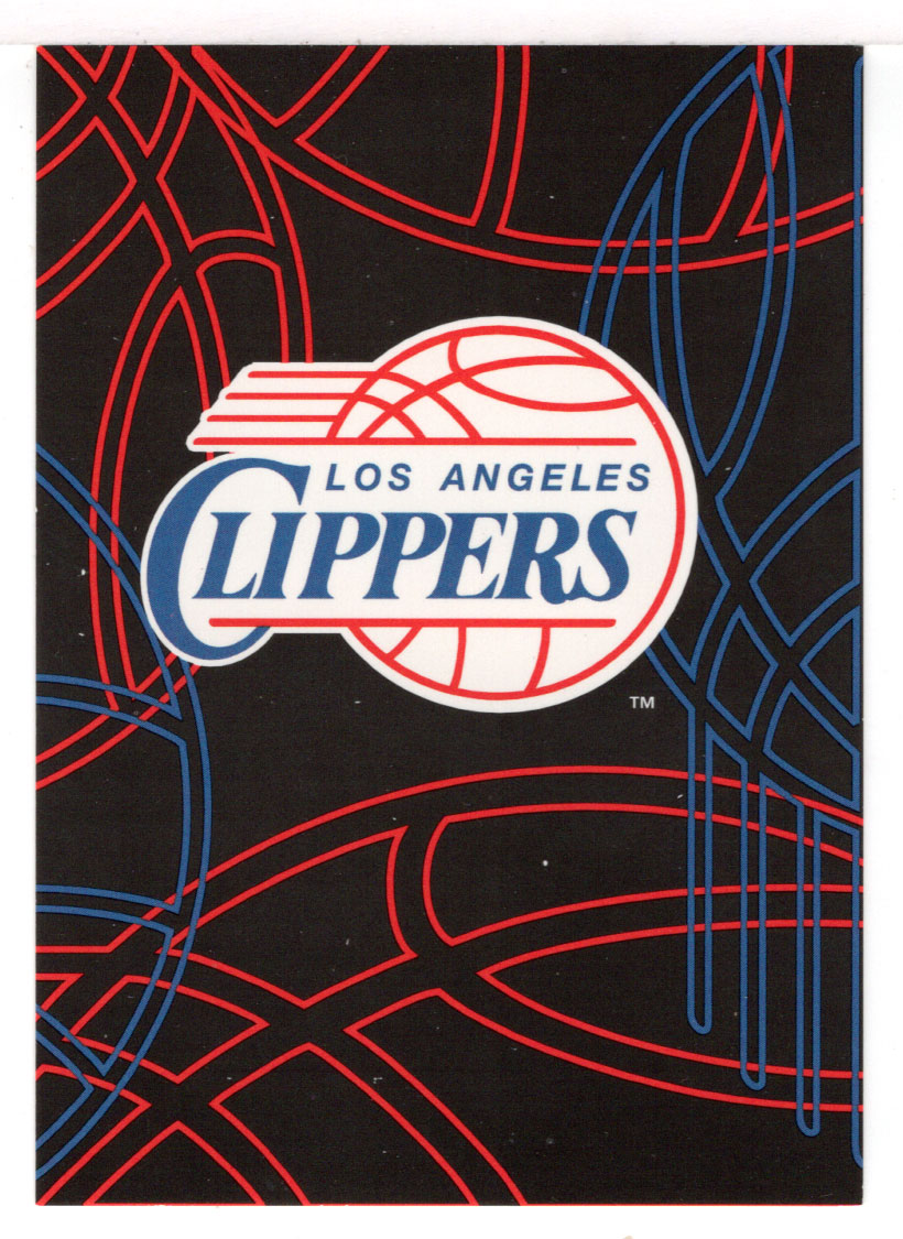 Los Angeles Clippers - Team Logo (NBA Basketball Card) 1994-95 Hoops # 402 Mint