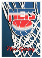 New Jersey Nets - Team Logo (NBA Basketball Card) 1994-95 Hoops # 407 Mint