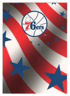 Philadelphia 76ers - Team Logo (NBA Basketball Card) 1994-95 Hoops # 410 Mint