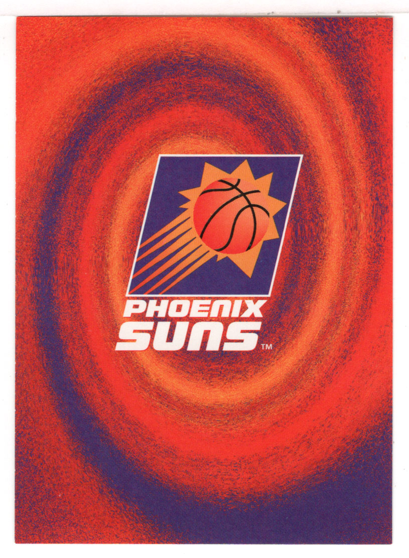Phoenix Suns - Team Logo (NBA Basketball Card) 1994-95 Hoops # 411 Mint