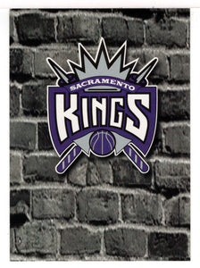 Sacramento Kings - Team Logo (NBA Basketball Card) 1994-95 Hoops # 413 Mint