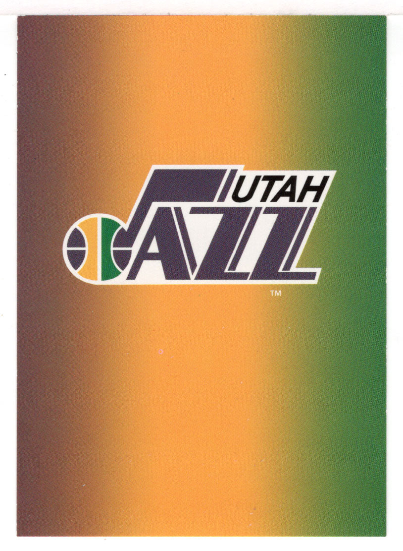 Utah Jazz - Team Logo (NBA Basketball Card) 1994-95 Hoops # 416 Mint
