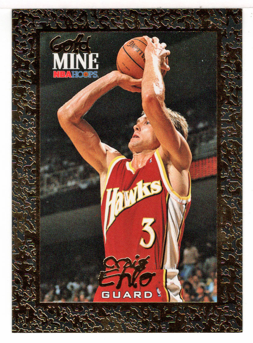 Craig Ehlo - Atlanta Hawks - Gold Mine (NBA Basketball Card) 1994-95 Hoops # 431 Mint