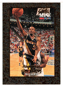 Haywoode Workman - Indiana Pacers - Gold Mine (NBA Basketball Card) 1994-95 Hoops # 438 Mint