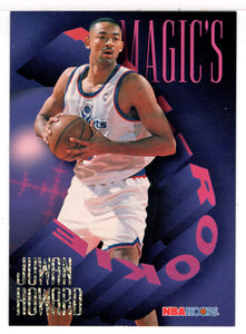 Juwan Howard - Washington Bullets - Magic's All Rookie Team (NBA Basketball Card) 1994-95 Hoops # AR 5 Mint