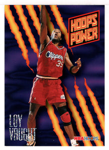 Loy Vaught - Los Angeles Clippers - Power Ratings (NBA Basketball Card) 1994-95 Hoops # PR 24 Mint
