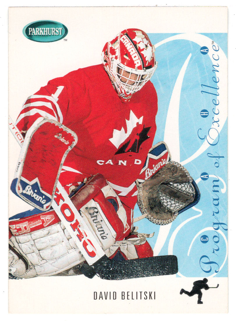 David Belitski - Program of Excellence (NHL Hockey Card) 1994-95 Parkhurst SE # SE 251 Mint