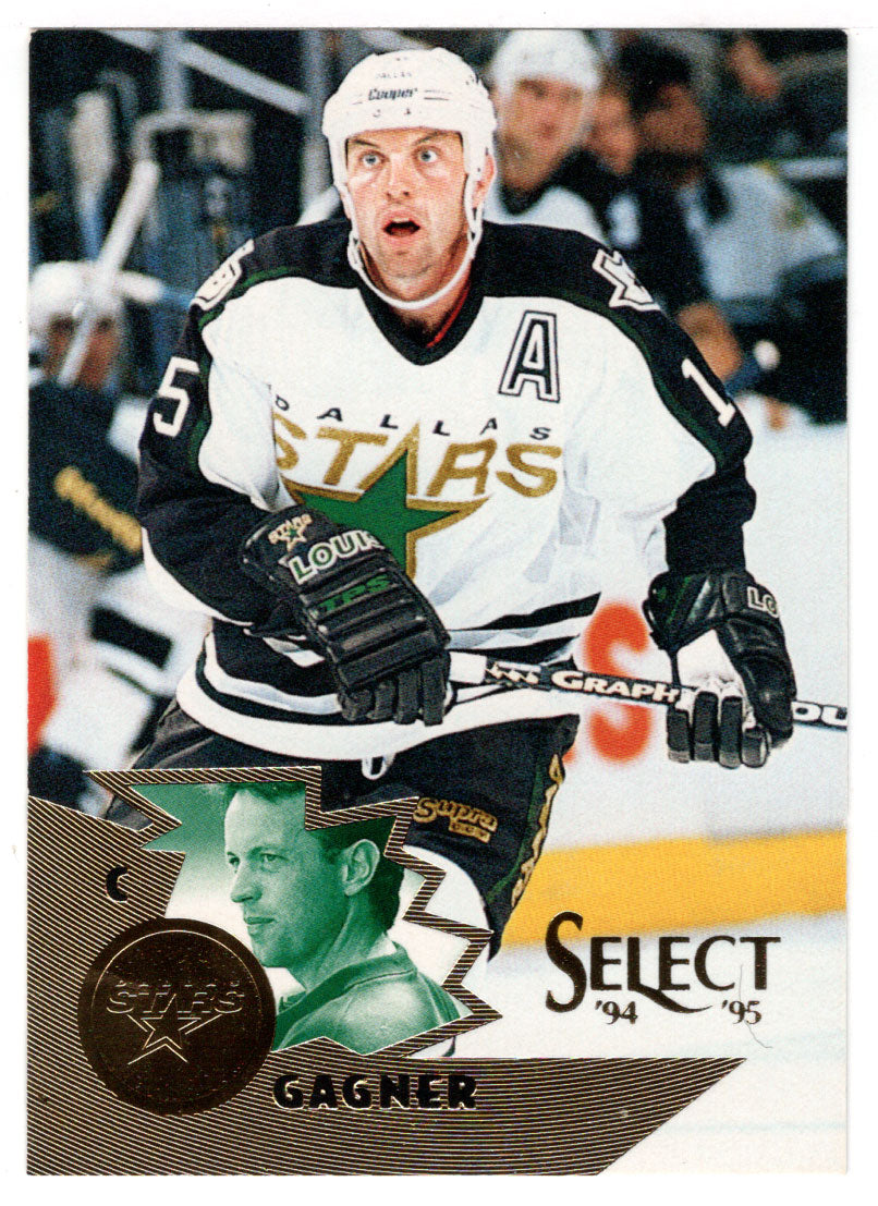 Dave Gagner - Dallas Stars (NHL Hockey Card) 1994-95 Pinnacle Select # 6 Mint