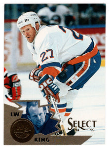 Derek King - New York Islanders (NHL Hockey Card) 1994-95 Pinnacle Select # 9 Mint