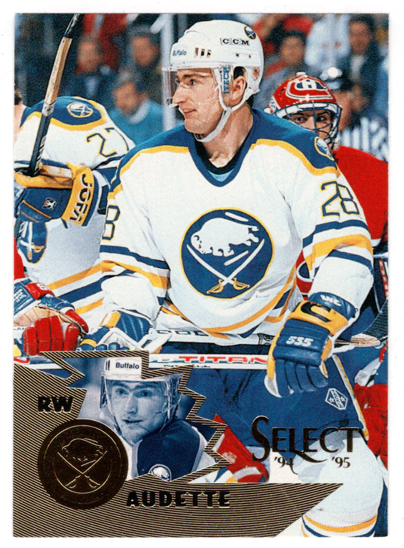 Donald Audette - Buffalo Sabres (NHL Hockey Card) 1994-95 Pinnacle Select # 26 Mint