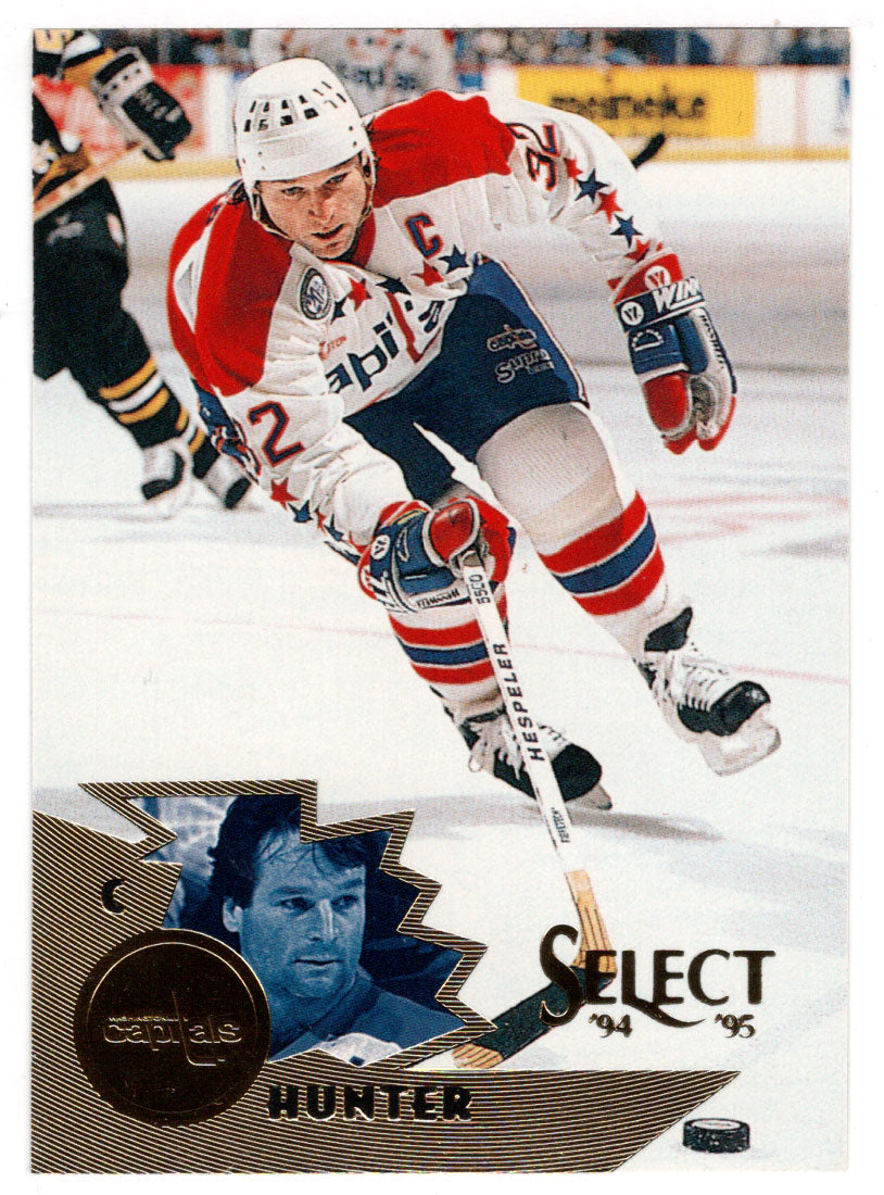 Dale Hunter - Washington Capitals (NHL Hockey Card) 1994-95 Pinnacle Select # 33 Mint