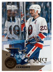 Ray Ferraro - New York Islanders (NHL Hockey Card) 1994-95 Pinnacle Select # 41 Mint