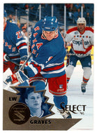 Adam Graves - New York Rangers (NHL Hockey Card) 1994-95 Pinnacle Select # 48 Mint