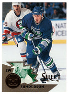 Geoff Sanderson - Hartford Whalers (NHL Hockey Card) 1994-95 Pinnacle Select # 68 Mint