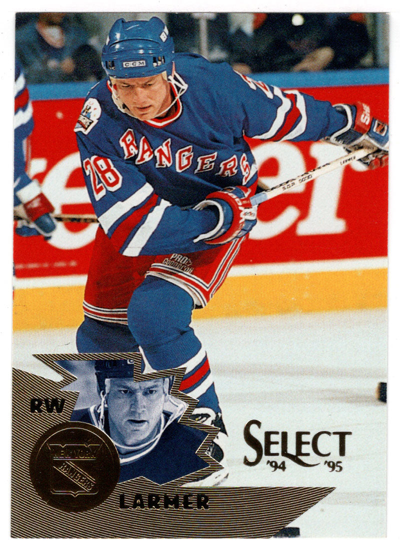 Steve Larmer - New York Rangers (NHL Hockey Card) 1994-95 Pinnacle Select # 112 Mint