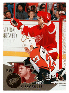 Dino Ciccarelli - Detroit Red Wings (NHL Hockey Card) 1994-95 Pinnacle Select # 118 Mint