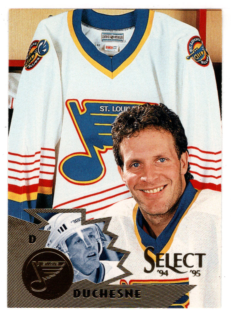 Steve Duchesne - St. Louis Blues (NHL Hockey Card) 1994-95 Pinnacle Select # 145 Mint