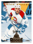 Brian Savage - Montreal Canadiens (NHL Hockey Card) 1994-95 Pinnacle Select # 192 Mint