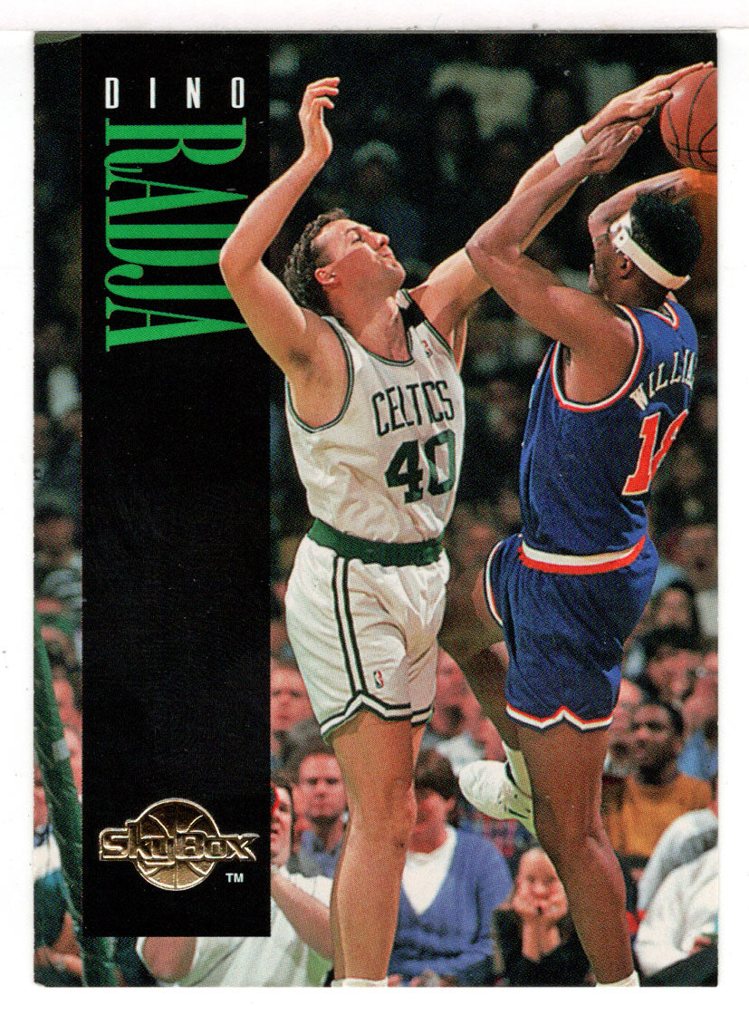 1994-95 Dino Radja Game Worn Boston Celtics Jersey. Basketball, Lot  #41116